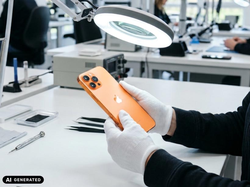 iPhone wird bei Yabero geprüft
