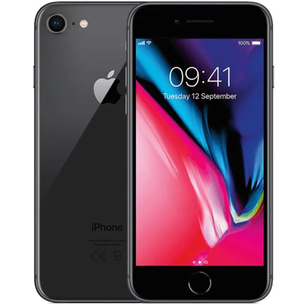 iPhone 8 | 64 GB | Spacegrau | Akku neu | Sehr gut |                                                                                                                 Spacegrau                                                                         | 64 GB                                                                                             | Sehr gut                                                                                             | Neu    
