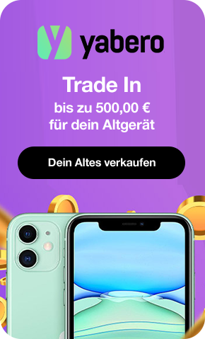Yabero Trade In: Bis zu 500,00 € für dein Altgerät